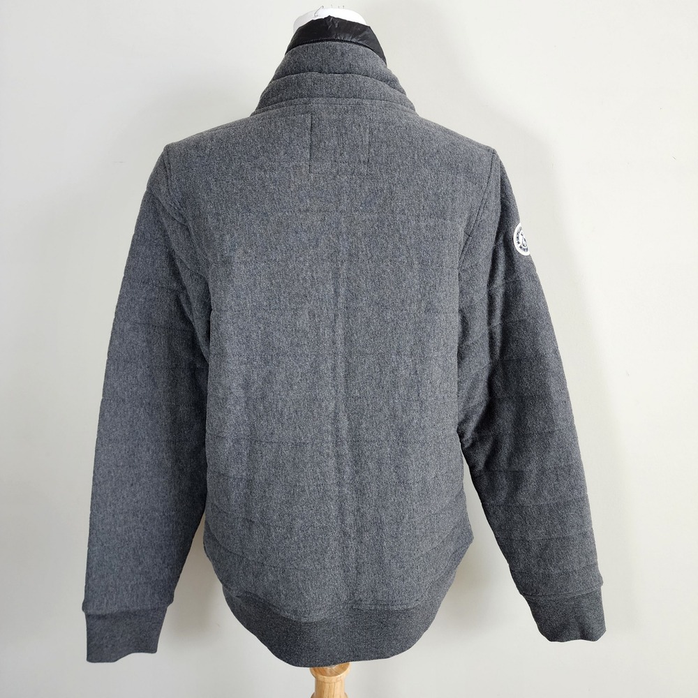 Twik Quilted Zip Up Jacket Womens XL Gray Mountain Patrol Coat Gorp Puffer - Picture 5 of 16